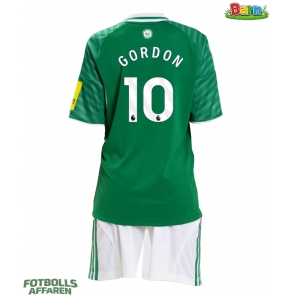 Newcastle United Anthony Gordon #10 Bortaställ Barn 2025-26 Kortärmad (+ Korta byxor)